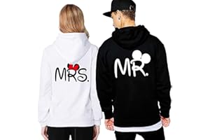 Couple Camp Mr Mrs Hoodie Pärchen Pullover Paare King Queen Fun Spruch
