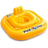Intex bebek y&uuml;zme koltuğu Deluxe sarı 79 x 79 cm
