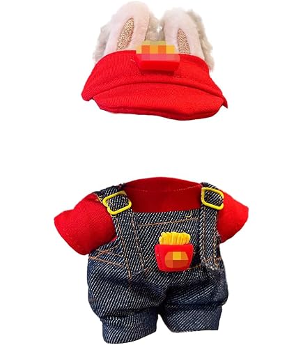 CUZYP – Vêtements Pour Poupée Labubu 17 Cm – Designs Mode – Matériaux Doux – Faciles à Nettoyer – Collection