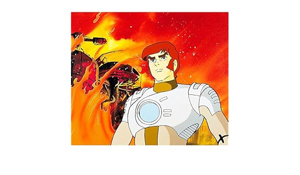 Fabulous Poster Affiche Capitaine Flam Dessin Anime Jeunesse