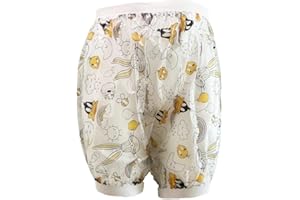 Haian Pantaloni impermeabili con stampa confortevole in plastica (TPU) per incontinenza per adulti