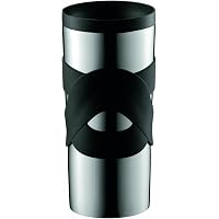 Mug Voyage Bodum 0.35L - Blanc, Isotherme Pour Café Et Thé, Lavable Au Lave-Vaisselle