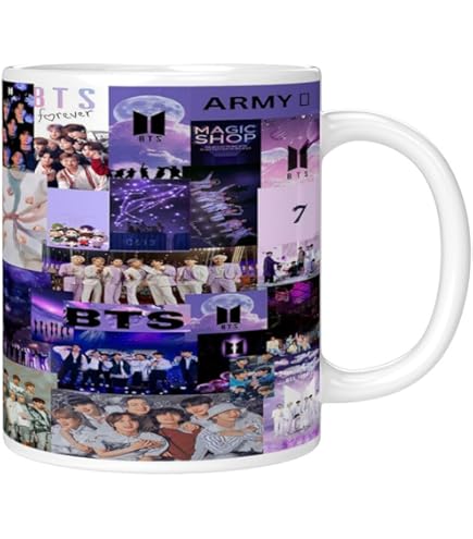 Buy Purplebees BTS 10th Anniversary Signature Mug | Best for Gift