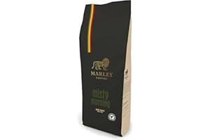 Buffalo Soldier de Marley Coffee, café en grains, biologique bio, torréfaction foncée, de la famille de Bob Marley (Grains de café 1 kg)