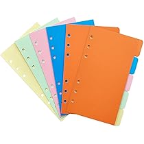 Divisori Colorati Per Raccoglitori A4 - Set Da 20 Con Index Scrivibili - Organizza Quaderni E Documenti - Foto 9