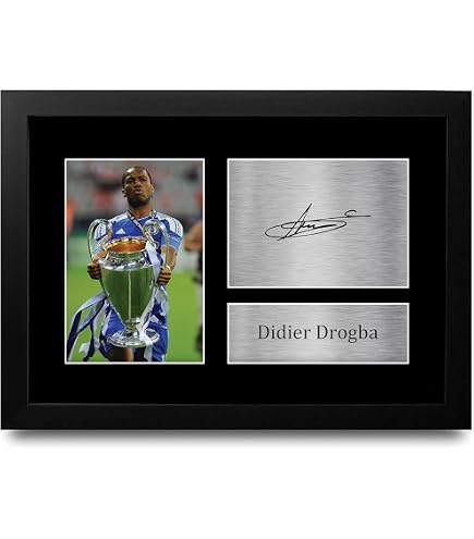 HWC Trading Firmato Memorabilia Visualizza Stampa Foto Autograph Frank Lampard - A4 Unframed