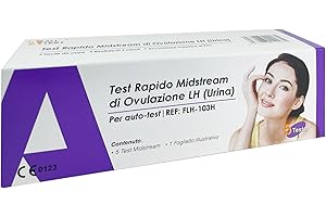 ALLTEST Test Rapido di Ovulazione (LH) Midstream 5 pezzi