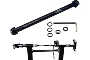 Vhjlfig Axe Rapide pour Home Trainer Vélo Route | Remplacement Axe Roue Arrière/Vant - Accessoire Cyclisme Installation Facile Adulte Adolescent