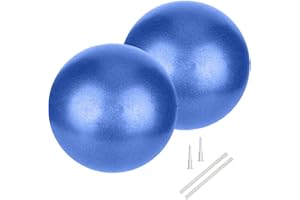 GOONIDY Palla Pilates Piccola, 25 cm Fitball Softball da Fitness, Soft Fit Ball Pallone Palloni Attrezzi per Yoga Ginnastica Fisioterapia Ritmica Gravidanza Casa Bambina (Formazione Base & Migliora Saldo)
