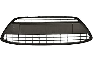 RAS RICAMBI AUTO STORE Griglia centrale paraurti anteriore senza fori cornice, compatibile con FORD FIESTA dal 01/2009 al 12/2012