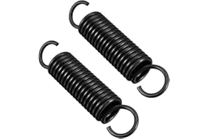GENERIC Sourcingmap Extension Spring - Spring Steel Small Dual Hook Tension Spring 2pcs