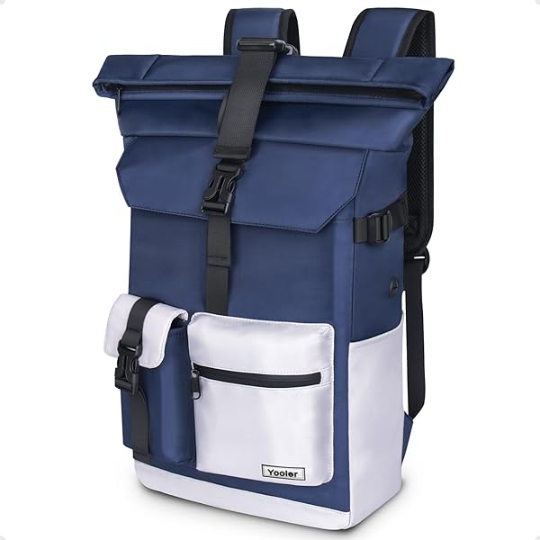 NOHRD Waterdichte Rolltop Rugzak Zwart - Rugtas Heren & Dames