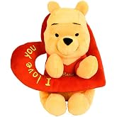 Pooh Kalp Halkalı Peluş Oyuncak 25 cm