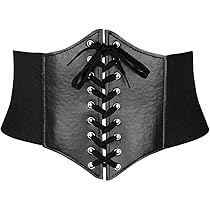 WERFORU Brede elastische veterriem, gebonden kostuum, korset, heupriem voor Halloween, C-bruin, Anzug für Taillenumfang 78-88cm WERFORU Brede elastische veterriem, gebonden kostuum, korset, heupriem voor Halloween, C-bruin, Anzug für Taillenumfang 78-88cm