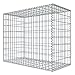 Produktbild Niederberg Metall Gabione80x100x50cm befüllbarer Steinkorb Steinzaun Sichtschutz Lärmschutz Maschenweite 5x10cm Gartenzaun Wand Mauer Spiral Gabionen