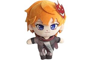 Heionia Tartaglia Peluche 20cm Tartaglia Figurine en Peluche Tartaglia Jouet Plush Toy Doll Cadeau pour Fans Enfants Anniversaire Halloween Noël (Tartaglia)