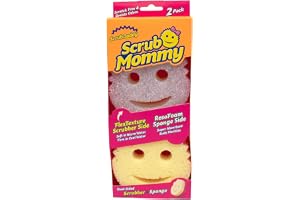Scrub Daddy Scrub Mommy rengöringssvamp, gryttvätt kökssvampar, rengöringsmedel med texturförändring, reptålig disksvamp, luk