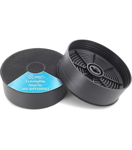Filtre à Charbon Hotte Lot De 2 Filtres à Charbon Actif FAC FC101 - Compatible Gorenje, Electrolux, Ikea - 125mm Filtre Hotte Aspirante Fac Fc101 Lot 2