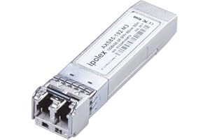 ipolex 10Gb SFP Module, 10GBase-SR SFP+ Multimode LC Transceiver for Ubiquiti UF-MM-10G, Netgear, MMF, 850nm, 300m