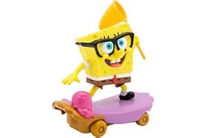 SpongeBob SquarePants Jelly Fishin' Gliders Spongebob, Skating Action Figure, Ages 3+, Gelb