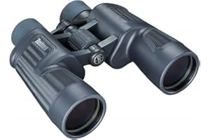 BUSHNELL - Jumelles Pour Adultes - H²O - 7x50 - Noir - Prisme Porro - Étanche à l'Eau - Résiste au Brouillard - Oielletons Twist Up - 157050