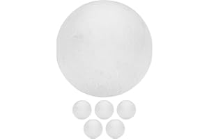 Tuniro 5 Balles de Baby-Foot Professionnelles, extrêmement maniables et silencieuses, diamètre 35mm, Football de Table Balles de Baby-Foot Contrôle Maximal de la Balle