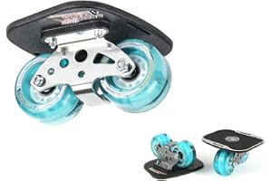 TWOLIONS-Grom Drift skate Skates,Freeline Sports alloy Bracket With 72 mm *44 mm PU LED Flash Wheels With ABEC-7 High-end Bearings