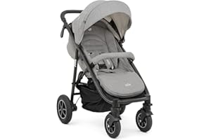 Joie Mytrax Flex™ 3in1 Multi-Mode Stroller/Pushchair with Raincover - Suitable from Birth to 4 Year (0-22kg). 3 Strollers in 1 with a one Hand Flash fold, Grey Flannel Fashion