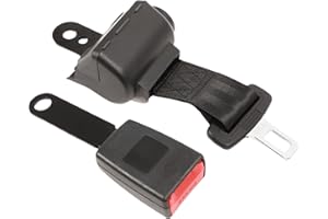 VBESTLIFE Cintura di Sicurezza del Carrello Elevatore, Cintura di Sicurezza del Carrello Elevatore Universale e Si Adatta a un Falciatore di Trattori Buggy Retrattile 41 Pollici