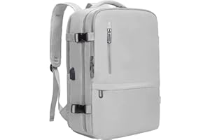 Hayayu Bagaglio a Mano per Easyjet 45x36x20 Zaino da Viaggio Aereo Bagaglio a Mano Zaino per Wizzair Borsone da Viaggio Donna Cabina Zaino Porta Pc per Laptop da 15,6" Zaino Trekking Zaino Viaggio