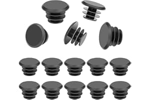 BCBF 15 Pièces Bouchon Guidon VTT,Bouchon D'Extrémité De Guidon,Embouts De Guidon De Vélo en Plastique pour Vélo De Route VTT BMX Remplacement Accessoires,Accessoire Velo(22Mm)