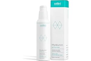 ‎COLIBRI SKINCARE colibri skincare Hyaluron Booster 50ml - Hyaluronsäure Serum hochdosiert - Anti Aging Serum Gesicht - hyaluronic acid Gesichtspflege - Feuchtigkeitsserum für Männer und Frauen - Made in Germany