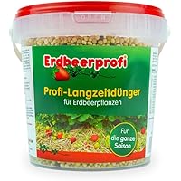 Erdbeerprofi - Dünger für Erdbeeren (500 g) - Langzeitdünger für Erdbeerpflanzen - Erdbeerendünger - Düngemittel für…