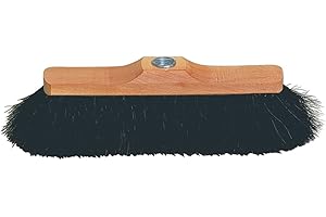 Floor Brush Head, Household Broom with Horsehair by Bürstenhaus Redecker