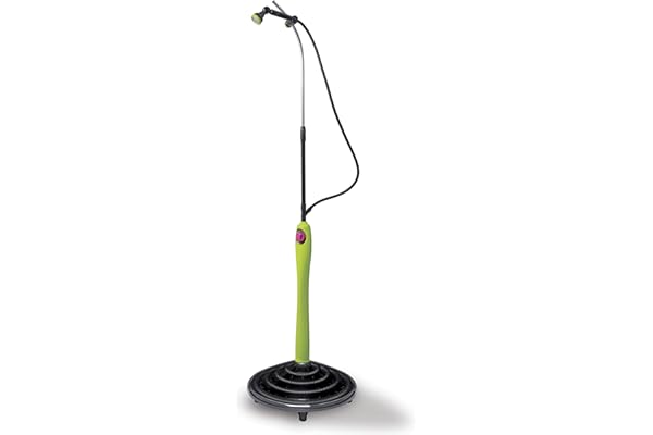 Douche solaire G.F. GARDEN Sunny Style Premium, douche de jardin, piscine, pour une utilisation en extérieur, également idéale pour les vacances et le camping, avec mélangeur pour eau chaude et froide, couleur vert citron