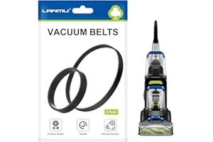LANMU Replacement Belt Set Compatible with Bissell PowerForce PowerBrush Pet XL 3071 and TurboClean DualPro Pet 3067, 30673, 3072, 3109