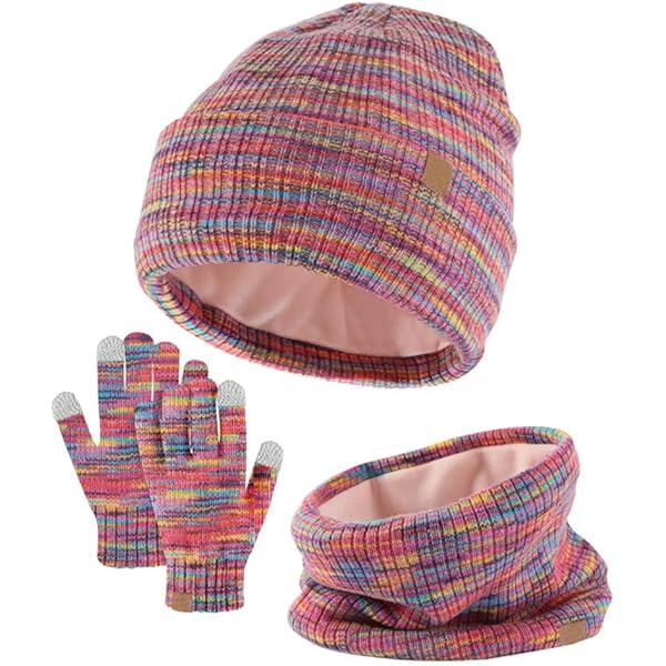 Set Invernale 3-in-1 Principessa Per Bambine - Cappello, Sciarpa E Guanti - Morbido E Caldo Per Freddo - Foto 10