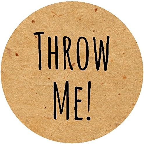 Oh So Personal 70 Throw Me Confetti labels for bags or pouches