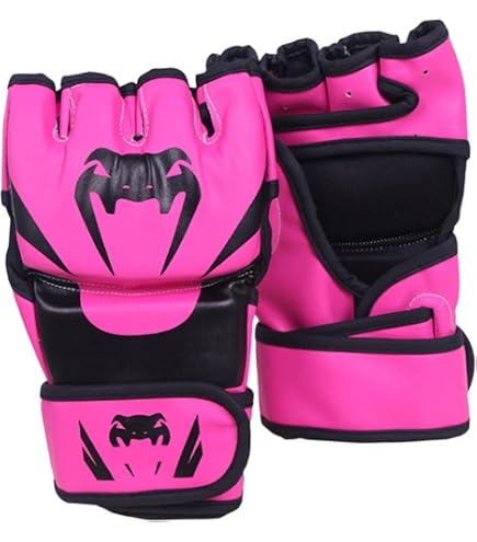 Mytra Fusion 7-oz Damen MMA Handschuhe Offene belüftete Handfläche MMA