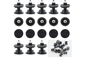 STCRERAG 20 Stück Befestigungsclips Kunststoff Türverkleidung Befestigung Clips Tragbar Autotür Klips Austauschbar Auto Türverkleidungs Clips für Caddy, Golf, Passat, Touareg, Scirocco(3 * 2.2cm)