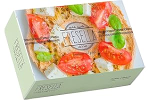 IAZZETTA Freselle Al Finocchietto Napoletane 300 Grammi Croccanti Circa 8 Pezzi Confezionati Ideali Per Cene Estive Particolari Dieta Mediterranea