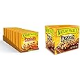 Nature Valley Protein Salted Caramel Nut Gluten Free Cereal Bars 4 x 40g (Pack of 8, total 32 Bars) & Protein Peanut & Chocolate Gluten Free Cereal Bars 26 x 40g