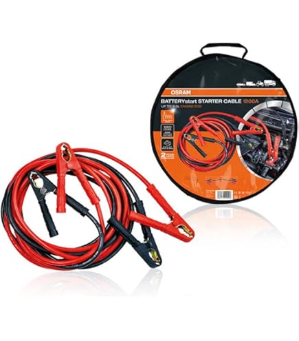 Extol - Starterkabel 3,5m 400A