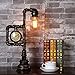 Produktbild QINAIDI LED Klempner Tischlampe Industriellen Stil Retro Kreative Kreative Roboter Modellierung, Bar, Wohnzimmer, Studie, Schlafzimmer Tischlampe