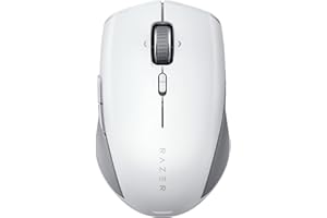 Razer Pro Click Mini - Ratón inalámbrico profesional, ergonómico para una mayor productividad en la oficina para PC / Mac (Bluetooth, hasta 4 dispositivos simultáneamente, hasta 400 horas) Mercury