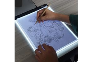 Delleu A4 LED Copy Station Dessin Copie Tracing Light Box USB Rechargeable Art Pochoirs Tableaux De Tatouage Plat