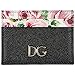 Produktbild Dolce&Gabbana Kreditkartenetui Echtleder Damen Kreditkarten Geldbörse Schwarz