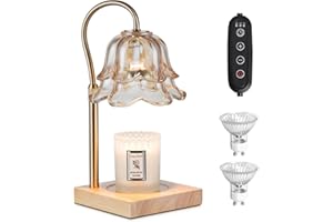 Staymoment Candle Warmer Kerzenwärmer Lampe: Candle Warmer Lamp Kerzenwärmer Duftlampe Elektrisch Kerzen Lampe Geschenke für Frauen Beste Freundin Mama Wärmelampe für Duftkerze Deko Wohnzimmer