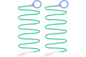 AIMEKE 2 spazzole per la pulizia del tetto apribile, 300 cm, strumento extra lungo, flessibile, spazzola per la pulizia dei tubi morbida, per il tetto apribile, serbatoio del carburante, frigorifero