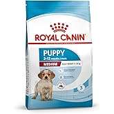 Royal Canin-Medium Junior Orta Irk Yavru K&ouml;pek Maması 4 kg | Kısa b&uuml;y&uuml;me ve y&uuml;ksek enerji i&ccedil;eriği ile sindirimi ve bağışıklığ